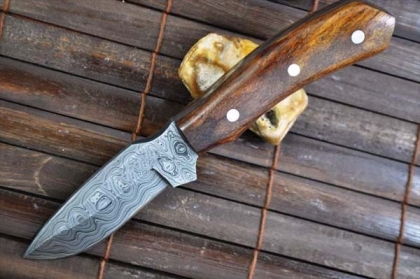 Handmade Damaacus Bushcraft knife