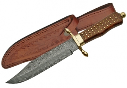 DAMASCUS BOWIE KNIFE
