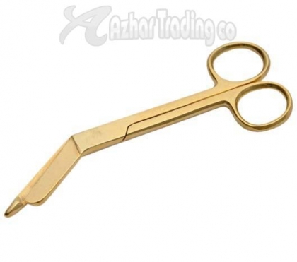 5.5" BANDAGE SCISSORS GOLD