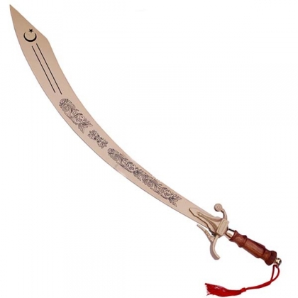 Belly Dance Dragon Scimitar Full Gold