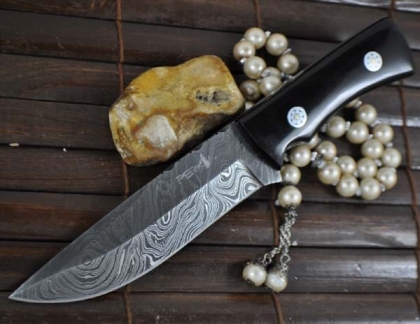 Bushcraft Knife Damascus Steel Full Tang -Work of Art  