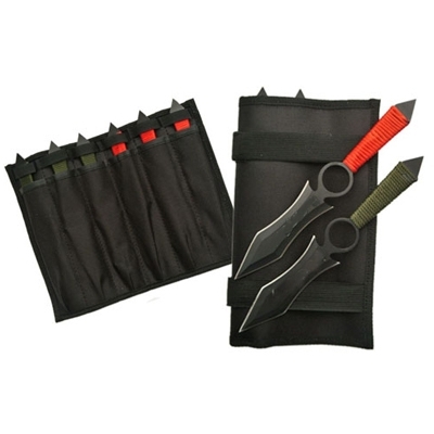 6-PCS DRAGON WING THROWING KNIFE