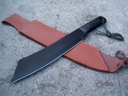 Rambo 4 Machete Black Blade