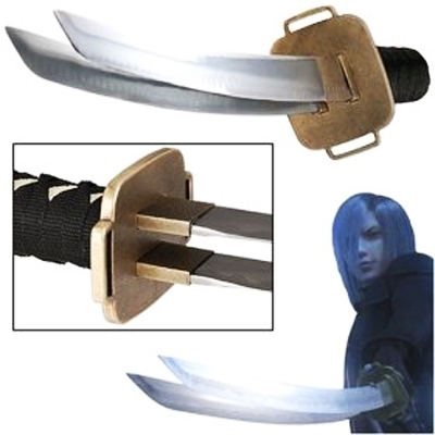 Final Fantasy-Kadaj Katana Dual Bladed Sword