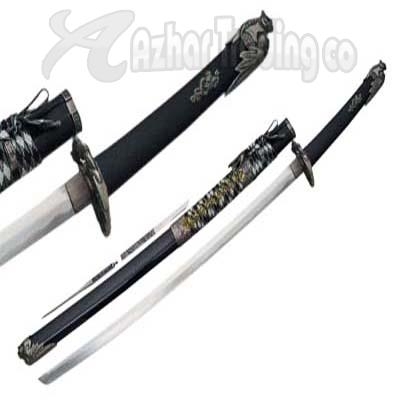 Spiral Dragon Katana Sword