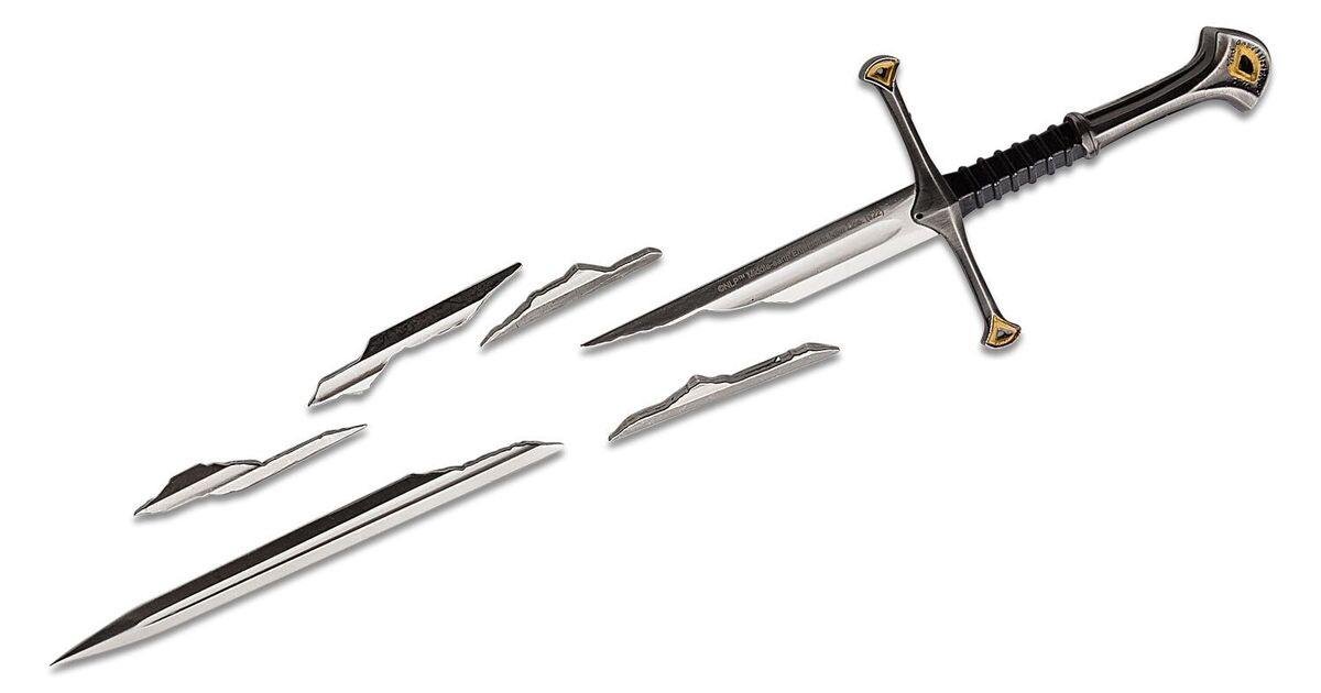 Narsil Broken Sword Shards – 52 Inch Lord of the Rings Aragorn Replica