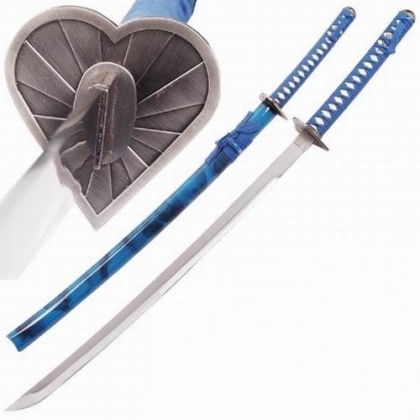 Bleach - Lou Wo Heart Japanese Katana