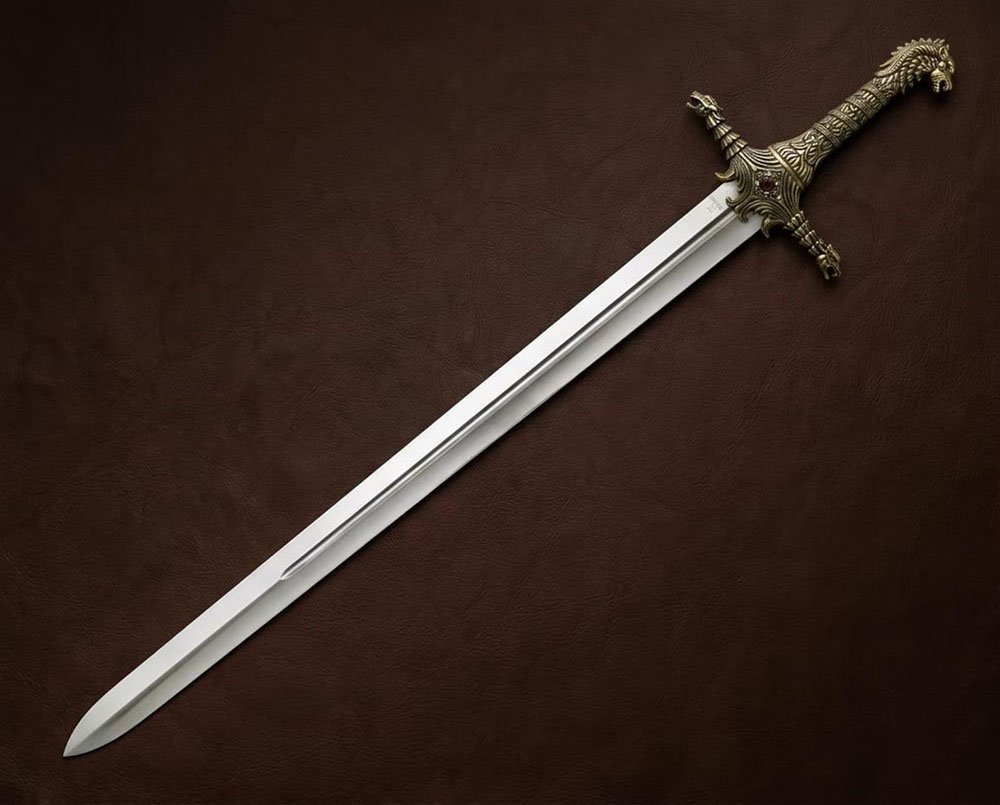 Oathkeeper Sword Replica – 38 Inch Carbon Steel Fantasy Blade image 2