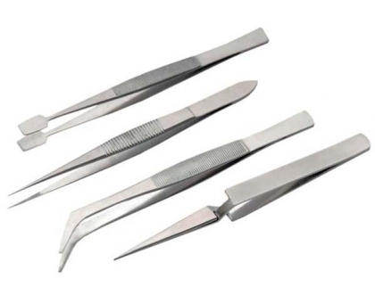 4 PIECE JEWELERS TWEEZER SET