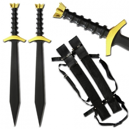King Arthur Lancelot Twin Viking Sword Set