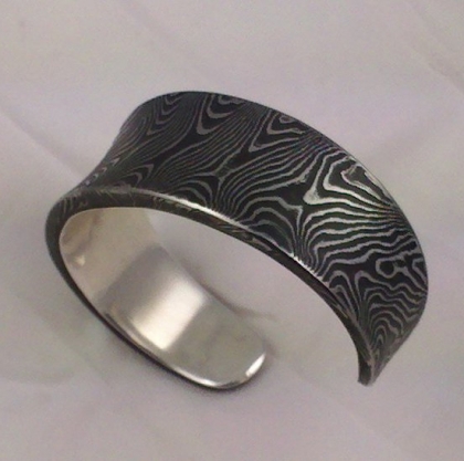 Handmade Damascus Steel Bracelet