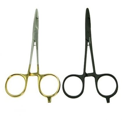 5.5-inches Gold-Black Loop Scissors Pliers