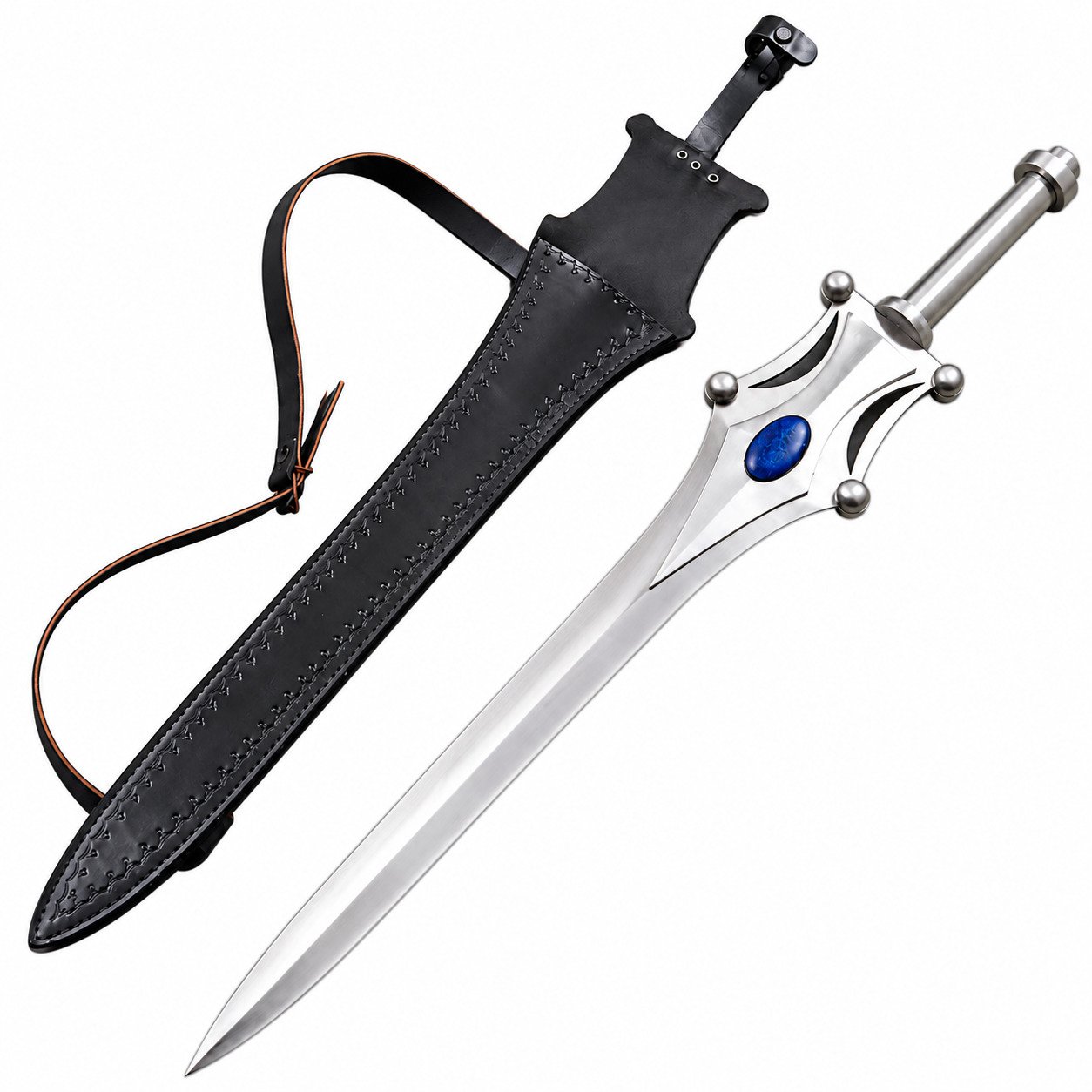 She-Ra Inspired Power Sword Replica – 40 Inch Stainless Steel Fantasy Sword image 2