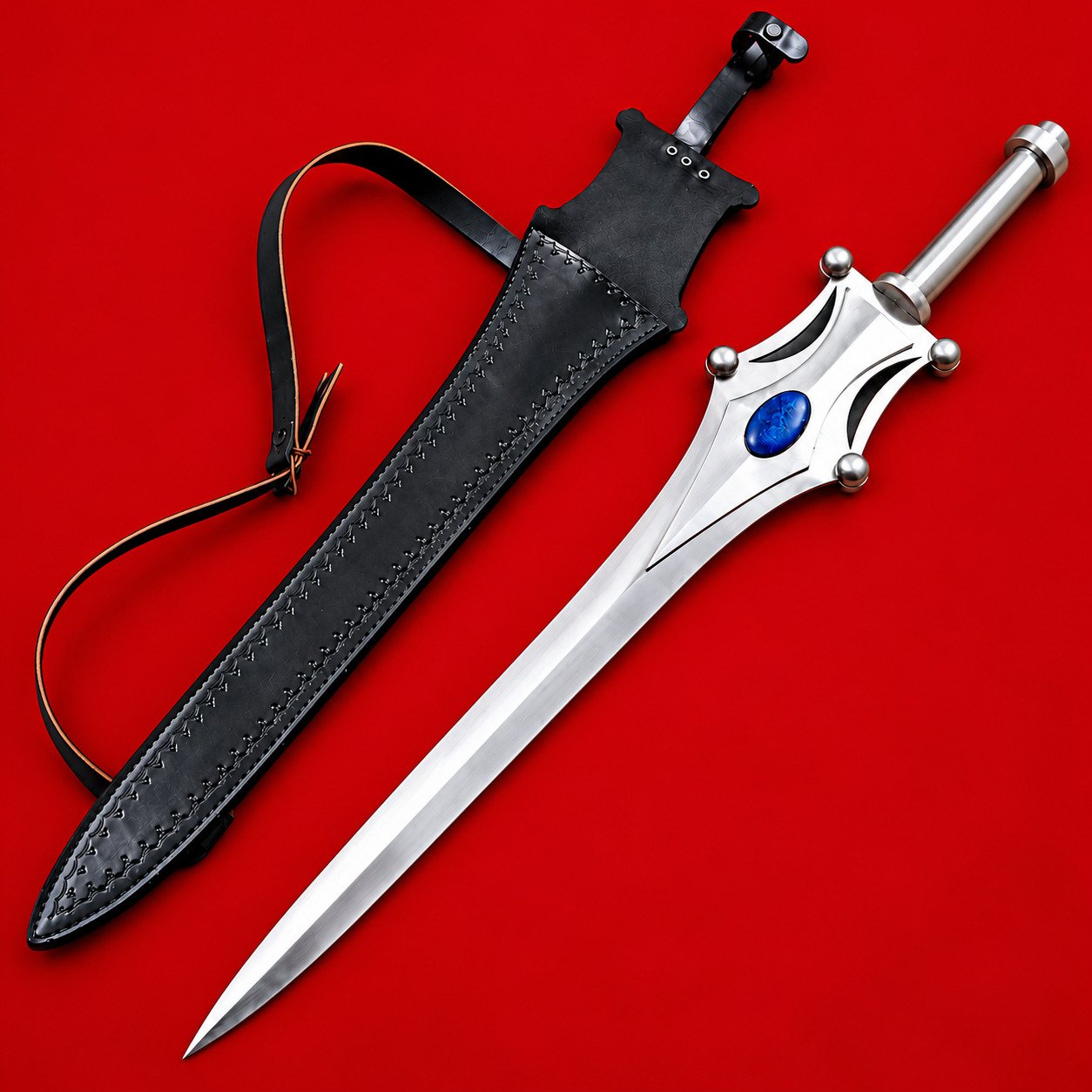 She-Ra Inspired Power Sword Replica – 40 Inch Stainless Steel Fantasy Sword