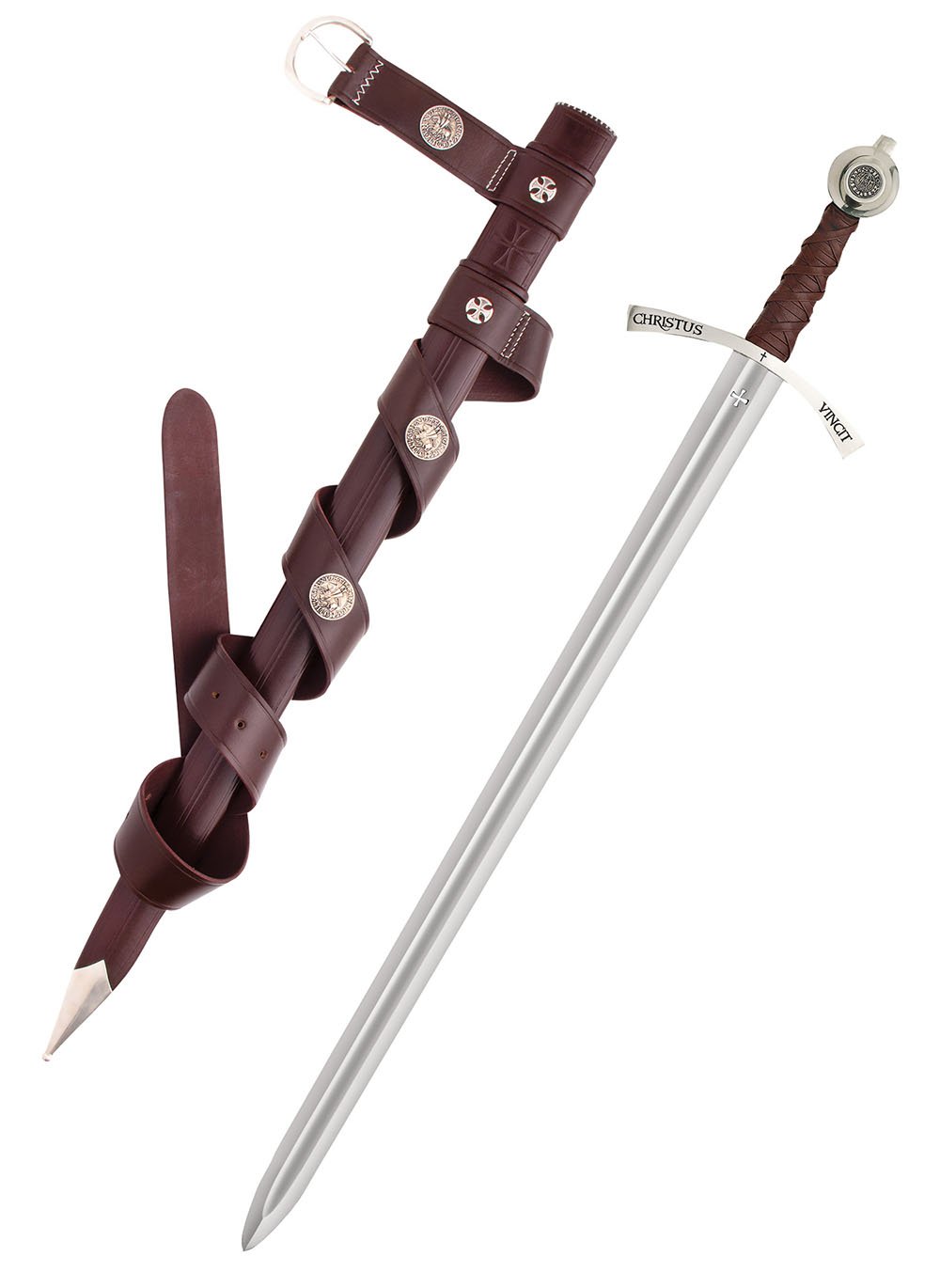 Faithkeeper Knights Templar Medieval Crusader Sword – High Carbon Steel Replica
