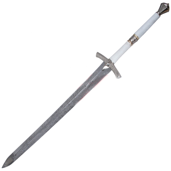 White Game Ice Lord of Thrones Greatsword Eddard Steel Replica Stark Sword image 2