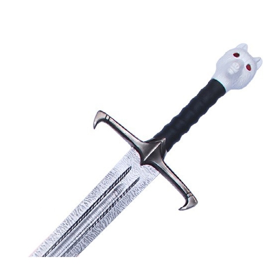 Dire Wolf Game Sword King of Thrones Jon 49" Snow Long White Claw Steward Longsword image 3