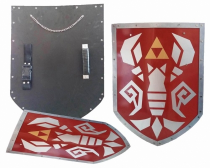 Link Phantom Hourglass Steel Shield of Antiquity Triforce 