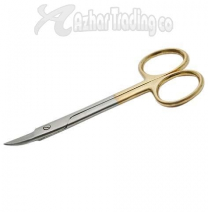 4.5" TOENAIL SCISSORS GOLD FINSH