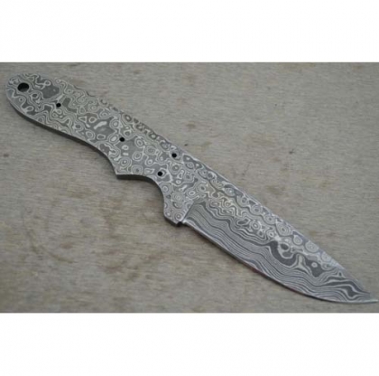 Damascus Blank Blades