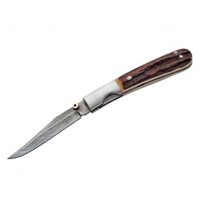 DAMASCUS FOLDING KNIFE 
