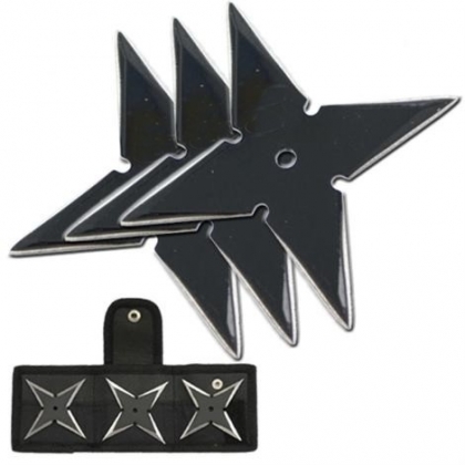 Ninja Throwing Star Set 4 Points