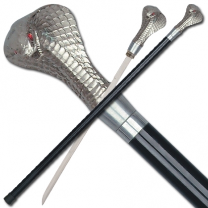 Cobra Walking Cane Sword