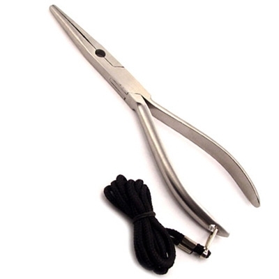 Fishing Plier with Cutter and Lanyard 