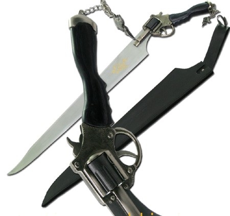 Final Fantasy VIII-8 Squall Functional Gun blade Revolver Sword image 3