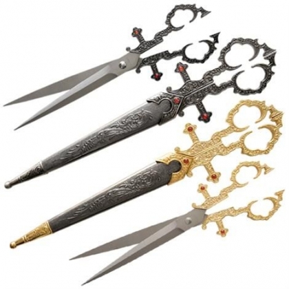 Renaissance Dagger Style Scissors