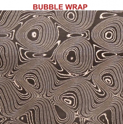 DAMASCUS PATTERNS BUBBLE WRAP