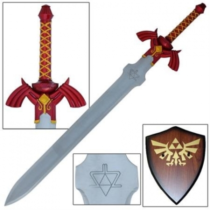 Legend of Zelda Link Twilight Shadow Master Sword Red