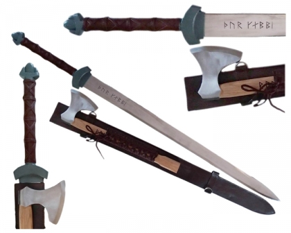 Viking Knights  Sword  Axe Set Thor Champion Winter Bite 