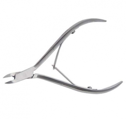 4-INCHES HALF JAW CUTICLE NIPPER